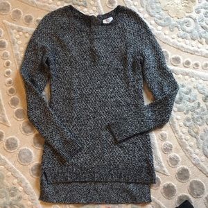 Black and white sweater by Crown & Ivy